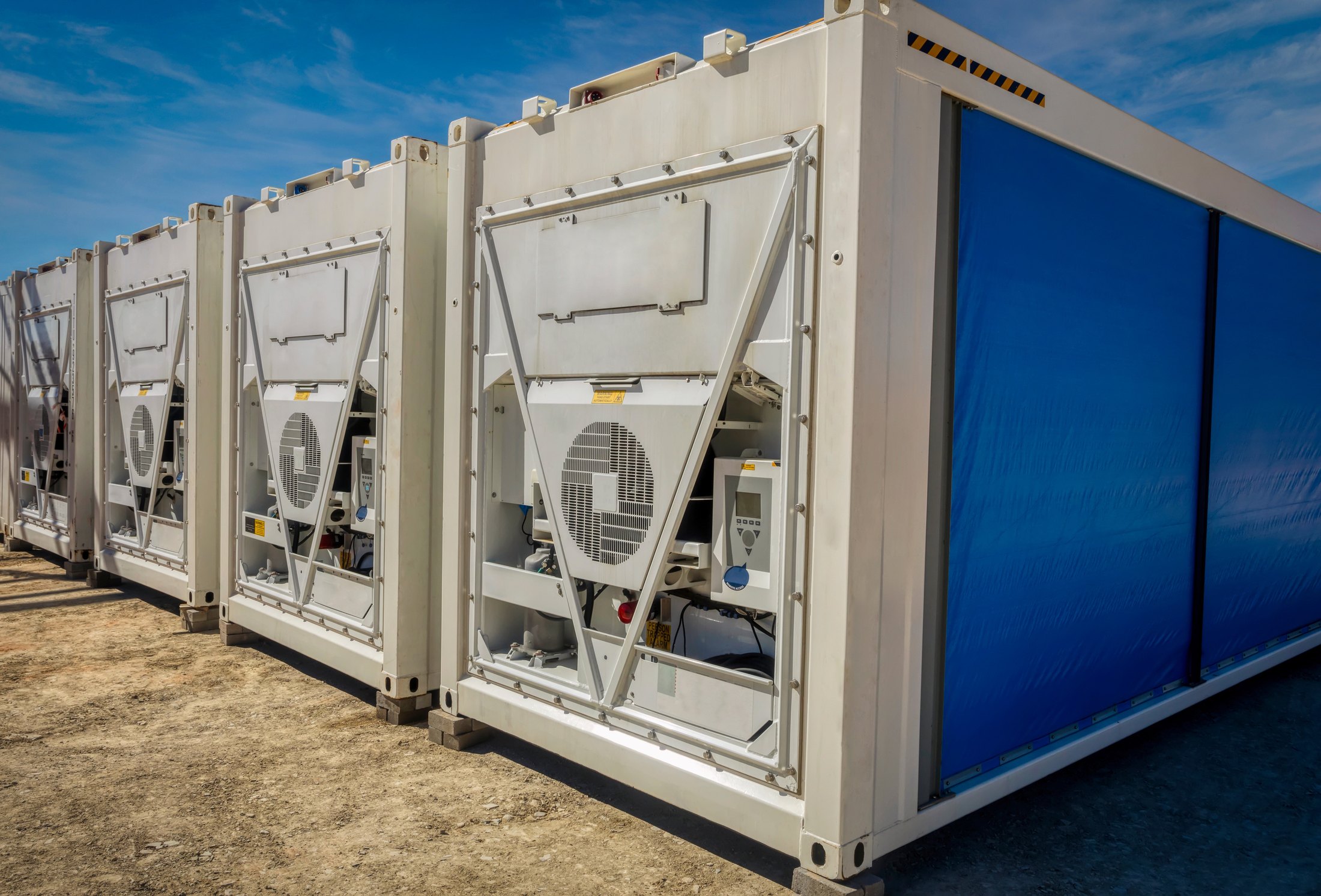 WB Container Rental refrigerated container units